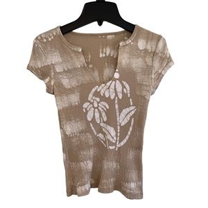 y2k vneck fitted tee